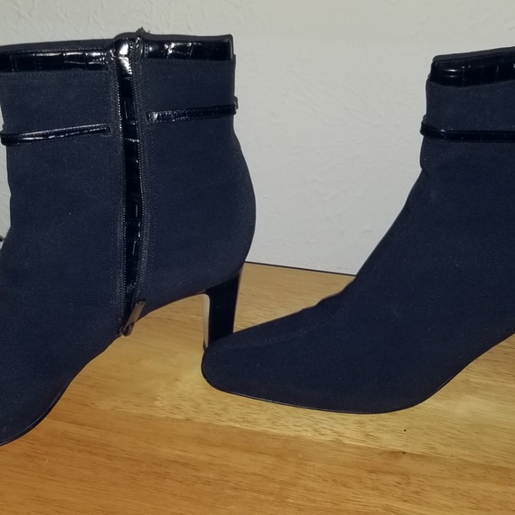 Brighton Regina 176 Black fabric ankle boot - Picture 8 of 16